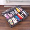 12 Grids Dust-proof Underbed Shoe Storage Organizer
