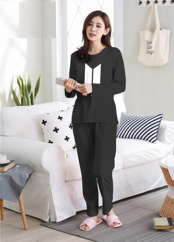 Girl Night Suit 2 Pcs (8 Different Colors)