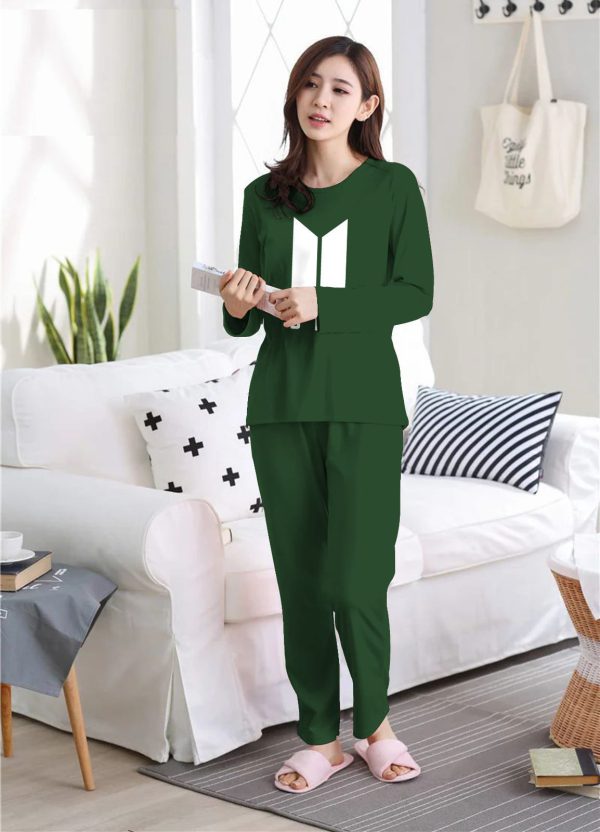 Girl Night Suit 2 Pcs (8 Different Colors)
