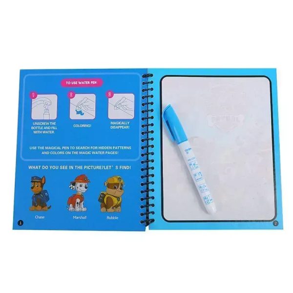 Magic Water Drawing Book Children Painting Drawing Toys Reusable Coloring Books Sensory Early Education Toys For Baby Kids