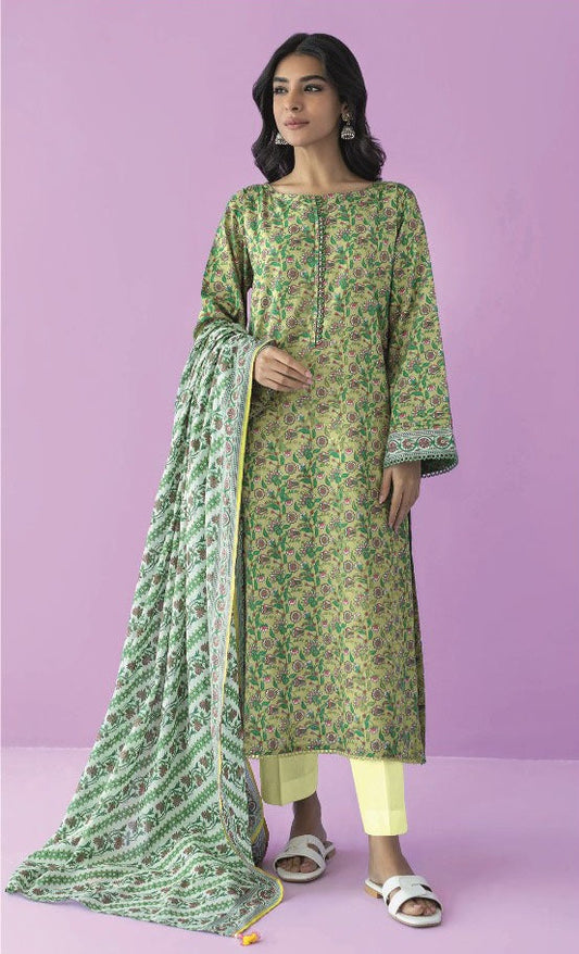 Orient Lawn | Unstitched Collection 3 Pieces
