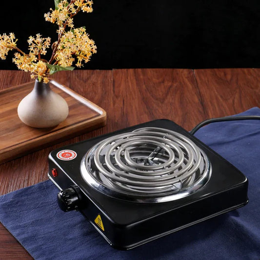 Electric Stove For Cooking, Hot Plate Heat Up In Just 2 Mins, Easy To Clean, (random Color )