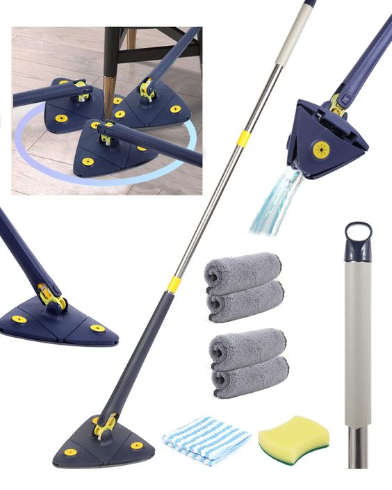 New Extended Triangle Mop 360 Twist